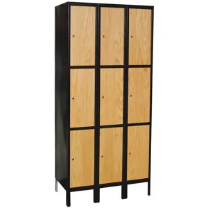 HALLOWELL UW3288-3MEW Wardrobe Locker Unassembled 1-point | AD9VUJ 4VEP2