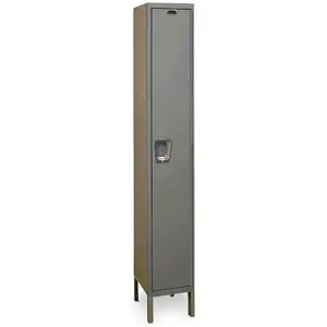 HALLOWELL UY1818-1A-HG Wardrobe Locker Assembled 1 Tier 1-point | AC2ZMT 2PGL3