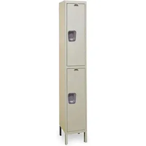 HALLOWELL UY1588-2A-PT Wardrobe Locker Assembled 2 Tier 1-point | AC2ZLU 2PGH8