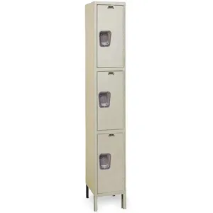 HALLOWELL UY1258-3PT Wardrobe Locker Unassembled 1-point | AC2ZJF 2PFZ4