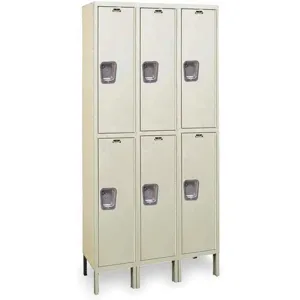 HALLOWELL UY3258-2PT Wardrobe Locker Unassembled 1-point | AC2ZHU 2PFY2