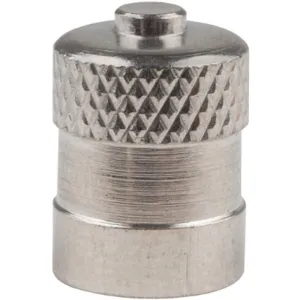 HALTEC A-100-VC-3 Metal Dome Valve Cap - Pack Of 100 | AC6GZG 33W499