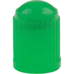 HALTEC A-100-VC-8G Green Plastic Sealing Valve Cap - Pack Of 1000 | AC6GYY 33W490