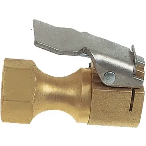 HALTEC CH-360 Air Chuck 1/4-18 NPT Brass Clip-On | AH3HUM 32HE85