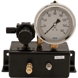 HALTEC GCS-A Analog Gauge Check Station 160 Psi | AC6GZA 33W493