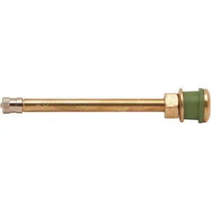 HALTEC TV-573-HT Tire Valve Standard Bore 4-3/8 Inch Brass PK10 | AH3HVE 32HF05