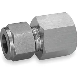 HAM-LET 766L-SS-10MM X 1/2 Connector 316 Stainless Steel Let-lok x F 10mm x 1/2in | AD6YQH 4CMT2