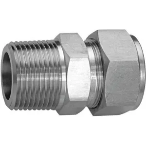 HAM-LET 768L-SS-6MM X 1/4 Connector 316 Stainless Steel Let-lok x M 6mm x 1/4in | AD6YNX 4CML5