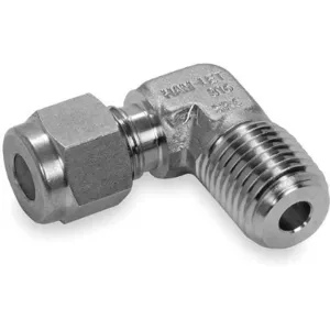 HAM-LET 769L SS 1/4 X 1/8 Male Connector Elbow Stainless Steel 1/4 inch Elbows | AG2LJY 31LC49