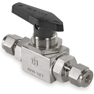 HAM-LET H-6800-SS-L-1/8-RCSS Stainless Steel Ball Valve Tube x Tube 1/8 In | AD3KNN 3ZVT2