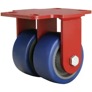 HAMILTON R-HS2-4SPB Dual Wheel Rigid Caster 1200 Lb 4 Inch Pureth | AB3VJA 1VHR2