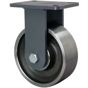 HAMILTON R-SEC-83FSB Rigid Plate Caster 6000 Lb 8 Inch Diameter | AB3VKW 1VHX1