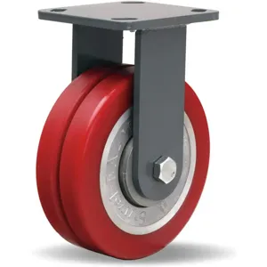 HAMILTON R-WH-6SWF Rigid Plate Casters 6 Inch Diameter 1400 Lb. | AG6VZC 49H538