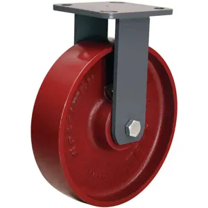 HAMILTON R-WH-8MB Rigid Plate Caster 1500 Lb 8 Inch Diameter | AE6VPL 5VG71