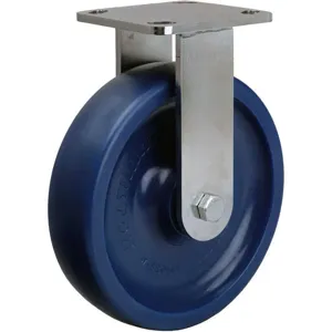 HAMILTON R-WHS-8UYSB Rigid Plate Caster 1500 Lb 8 Inch Diameter | AB3VHR 1VHN6