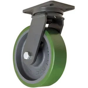 HAMILTON S-CH-13DB Swivel Plate Caster 3000 Lb 10 Inch Diameter | AE6VPQ 5VG92