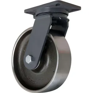 HAMILTON S-CH-13FSB Swivel Plate Caster 4000 Lb 10 Inch Diameter | AE6VPR 5VG94