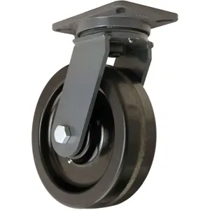 HAMILTON S-CH-13PH-4SL-FB Swivel Plate Caster With Directional Lock Brake 2900lb | AE6VPU 5VG99