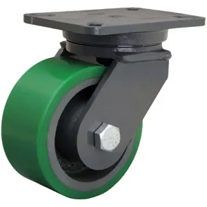 HAMILTON S-CH-63DB Swivel Plate Caster 2200 Lb 6 Inch Diameter | AE6VPV 5VH01