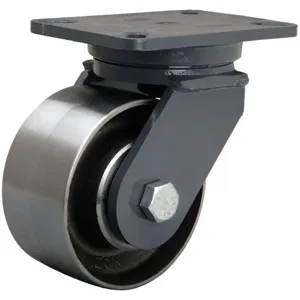 HAMILTON S-CH-63FSB Swivel Plate Caster 4000 Lb 6 Inch Diameter | AE6VPW 5VH03