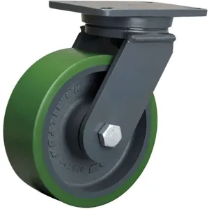 HAMILTON S-FM-10DH Swivel Plate Caster 2200 Lb 10 Inch Diameter | AE6VQF 5VH19