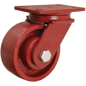 HAMILTON S-FM-6MH Swivel Plate Caster 2200 Lb 6 Inch Diameter | AE6VQH 5VH24