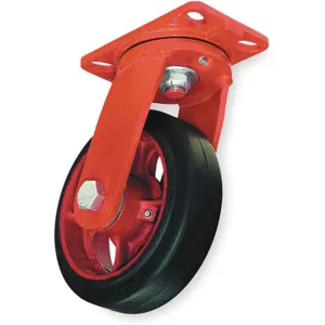 HAMILTON S-FM-8RB-4SL-FB Swivel Plate Caster With Directional Lock Brake 670 Lb | AB3VKF 1VHV3