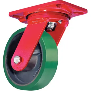 HAMILTON S-HS-6DB Swivel Plate Caster 1200 Lb 6 Inch Diameter | AE7WZK 6AZJ3