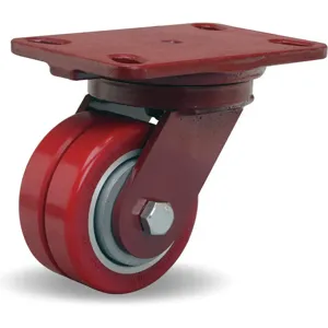 HAMILTON S-HS-4SWF Dual Wheel Caster 4 Inch Diameter 800 Lb. | AG6WKT 49H479