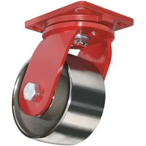 HAMILTON S-HS-6FSB Swivel Plate Caster 2000 Lb 6 Inch Diameter | AE7WZL 6AZJ4