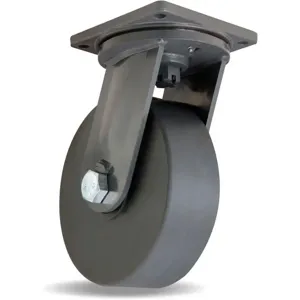 HAMILTON S-MD-124NYB Swivel Plate Caster 10000 Lb 12 In Dia | AG6WNK 49H575