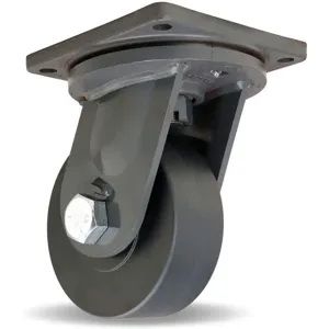 HAMILTON S-MD-83NYB Swivel Plate Caster 7200 Lb 8 In Dia | AG6WNH 49H573