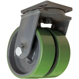 HAMILTON S-MDD-13DT Dual Wheel Swivel Caster 6000 Lb 10 Inch Pureth | AB3VGY 1VHK7