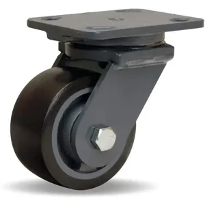 HAMILTON S-WH-4DB70-4SL-FB Swivel Plate Caster With Brake 975 Lb 4 Inch Dia | AG6WLM 49H515