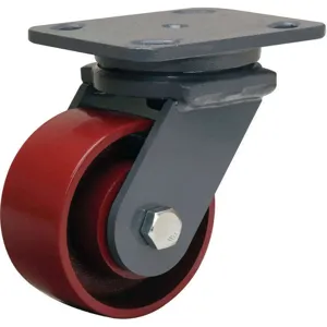 HAMILTON S-WH-4MB Swivel Plate Caster 1000 Lb 4 Inch Diameter | AE6VRK 5VH89