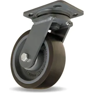 HAMILTON S-WH-6DB70 Swivel Plate Caster 1560 Lb 6 Inch Dia | AG6WLF 49H507