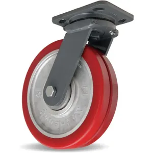 HAMILTON S-WH-8SWF Swivel Plate Caster 2000 Lb 8 In Dia | AG6WLU 49H523