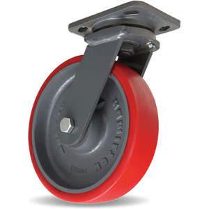 HAMILTON S-WH-8TRB Swivel Plate Caster 1800 Lb 8 In Dia | AG6WLD 49H505