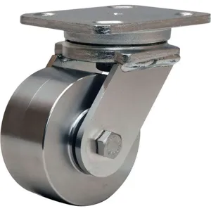 HAMILTON S-WHS-4SB-4SL-SZB Swivel Plate Caster With Directional Lock Brake 850 Lb | AB3VLF 1VHY2