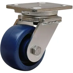 HAMILTON S-WHS-4UYSB Swivel Plate Caster 750 Lb 4 Inch Diameter | AB3VHG 1VHL6