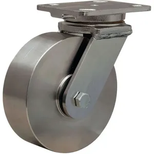 HAMILTON S-WHS-6SB Swivel Plate Caster 1200 Lb 6 Inch Diameter | AB3VHN 1VHN3