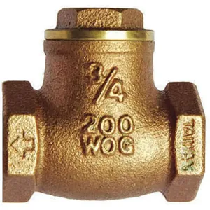 HAMMOND VALVE 967 1 1/2 Swing Check Valve Brass 1-1/2 Inch Fnpt | AA9YCH 1JBX5