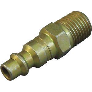 HANSEN B10 Coupler Plug (m)npt 1/4 Brass | AC4ZQF 31C991