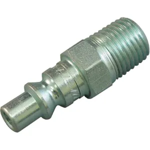 HANSEN 2608 Coupler Plug (m)npt 1/4 Steel | AC4ZQW 31D006