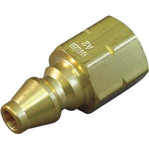 HANSEN A2 Coupler Plug (f)npt 1/4 Brass | AC4ZLY 31C905