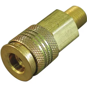 HANSEN B23AS37M Coupler Body (m)npt 1/4 Brass | AC4ZQR 31D002