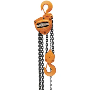 HARRINGTON CB025-8 Steel Hand Chain Hoist 2500 Lb 8 Feet | AG3PVZ 33RW75