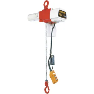 HARRINGTON ED350DS-10 Electric Chain Hoist 350 Lb 10 Feet 120 | AF7ZJY 23XR18