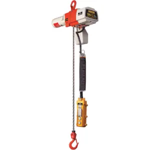 HARRINGTON ED220DSA-15 Electric Chain Hoist 220 Lb 15 Feet 120 | AF7ZJT 23XR07