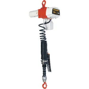 HARRINGTON ED220DA-6 Electric Chain Hoist 220 Lb 6 Feet 120 | AF7ZJM 23XR02